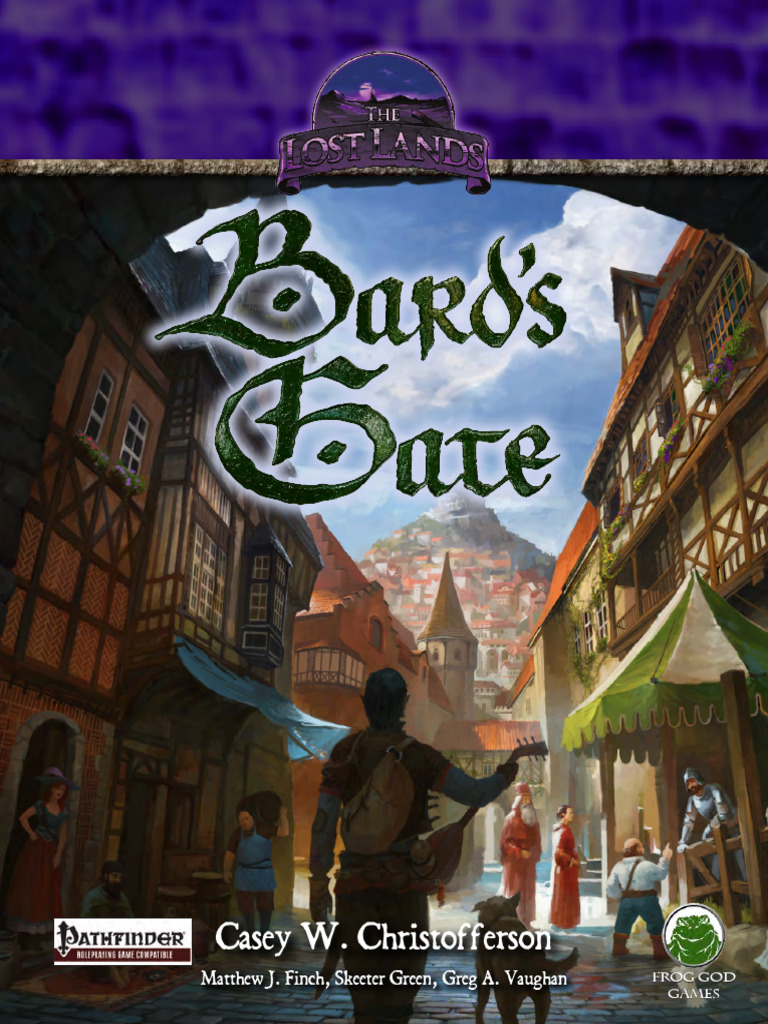 Bards Gate PF | PDF | Dwarf (Dungeons & Dragons)