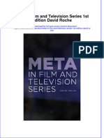 Full Ebook of Meta in Film and Television Series 1St Edition David Roche Online PDF All Chapter