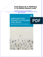 Full Ebook of Mixed Methods Research in Wellbeing and Health 1St Edition Rachel Locke Online PDF All Chapter