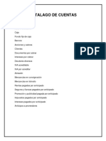 Catalago de Cuentas Humberto Hernandez Granados