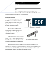 LB3 Projectiles (R vs h) Summative