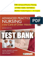 TEST BANK FOR Advanced Practice Nursing in The Care of Older Adults, 2nd Edition by Laurie Kennedy-Malone