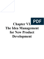 Chapter 6 The Idea Management For New Product Development