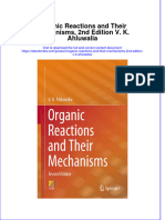 Full Ebook of Organic Reactions and Their Mechanisms 2Nd Edition V K Ahluwalia Online PDF All Chapter