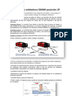 Proceso de Soldadura SMAW Posición 2F