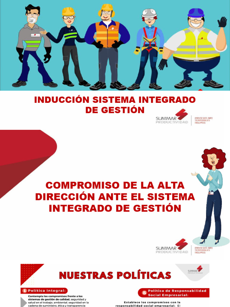 Inducción Sgi Descargar Gratis Pdf Residuos Sistema De Manejo De