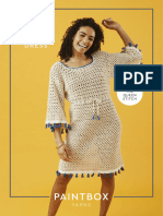 Riad Tassel Dress in Paintbox Yarns Downloadable PDF - 2 PDF