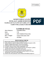 REVISI SOAL PAS TIK SMT 2