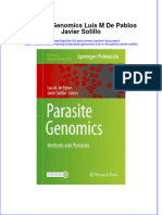 Full Ebook of Parasite Genomics Luis M de Pablos Javier Sotillo Online PDF All Chapter