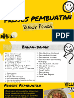 Proses Pembuatan Bubur Pedas (1)