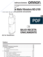 Spanish Instruction Manual NE U100