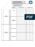 DAFTAR HADIR SISWA & PENGAWAS