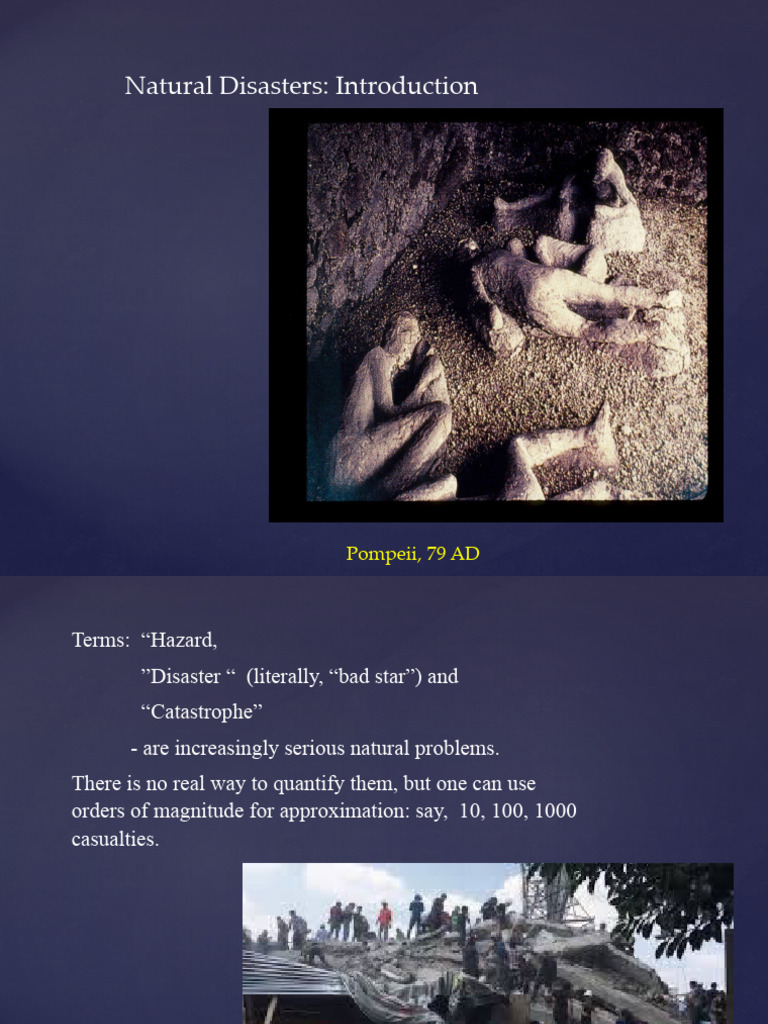 Natural Disasters 1 | PDF | Social Science | Science & Mathematics