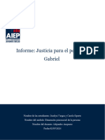 Informe Justicia para Gabriel