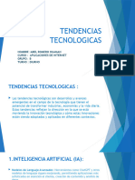 Tendencias Tecnologicas