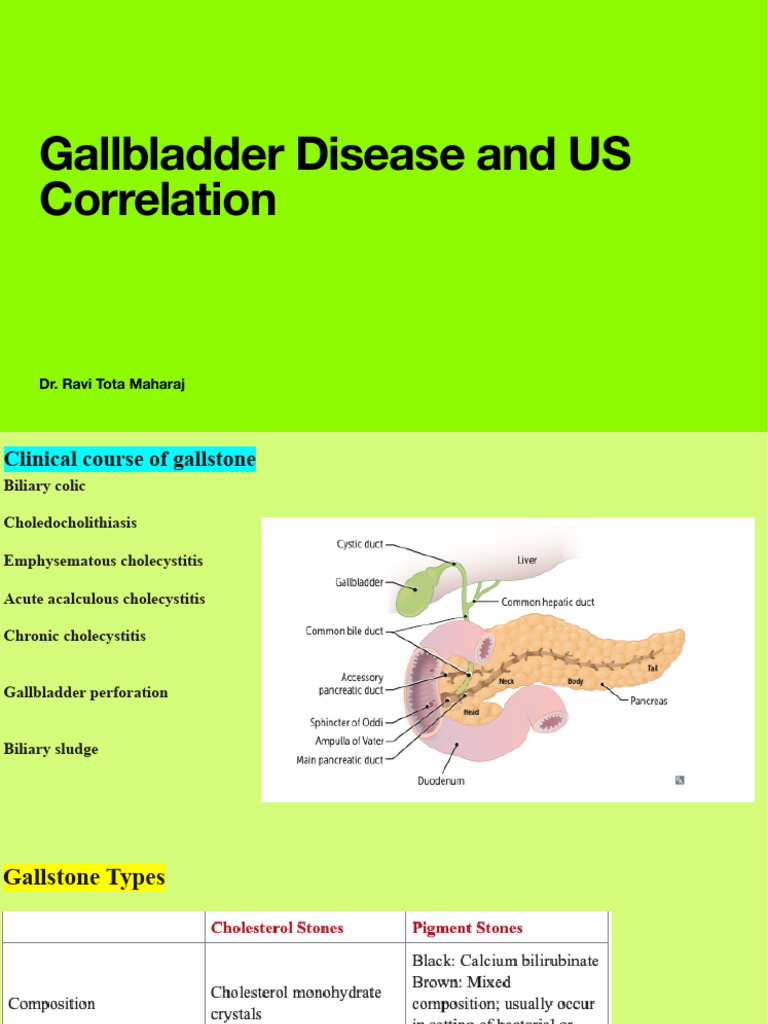 Gallbladder Disease | PDF | Gallbladder | Clinical Medicine