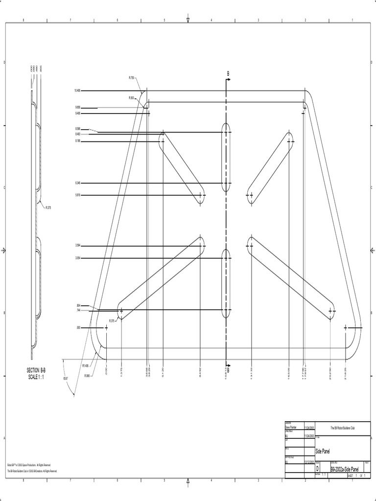 B9 Robot Builders Blueprint | PDF