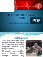 Bantuan Hidup Dasar (BHD) : Resusitasi Jantung Paru