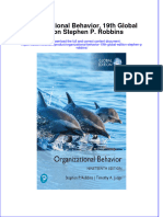 Full Ebook of Organizational Behavior 19Th Global Edition Stephen P Robbins Online PDF All Chapter