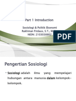 Pertemuan 2 Introduction Sosiologi Ekononomi