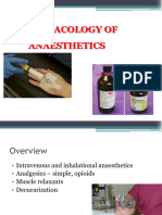 Pharmacology of Anaesthetics