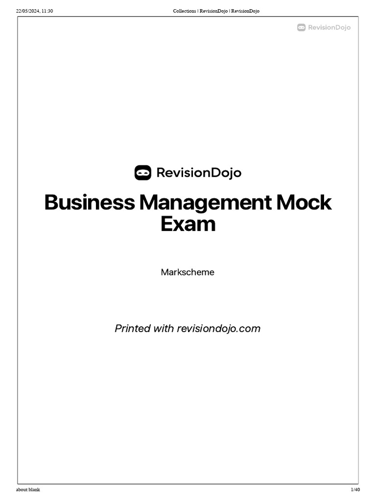 Collections - RevisionDojo - RevisionDojo | PDF | Profit (Economics ...