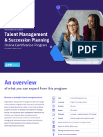 Talent Management Certificate Program Syllabus AIHR