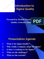 An Introduction To Six Sigma