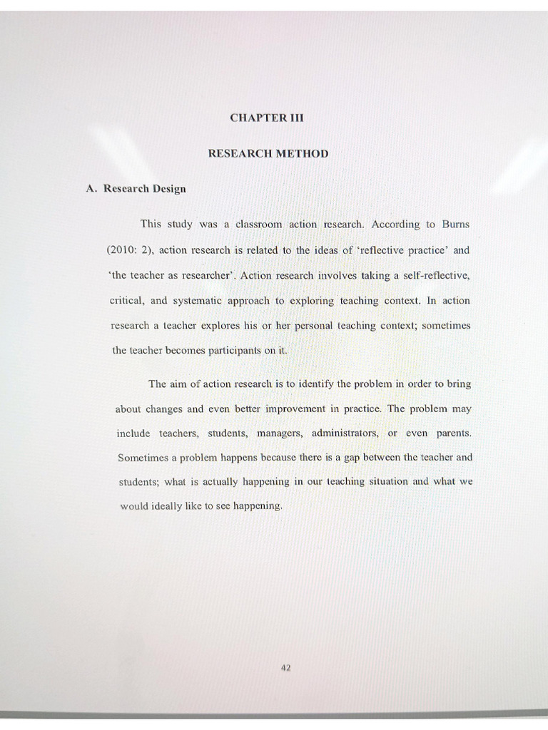 Classroom Action Research 2019 | PDF