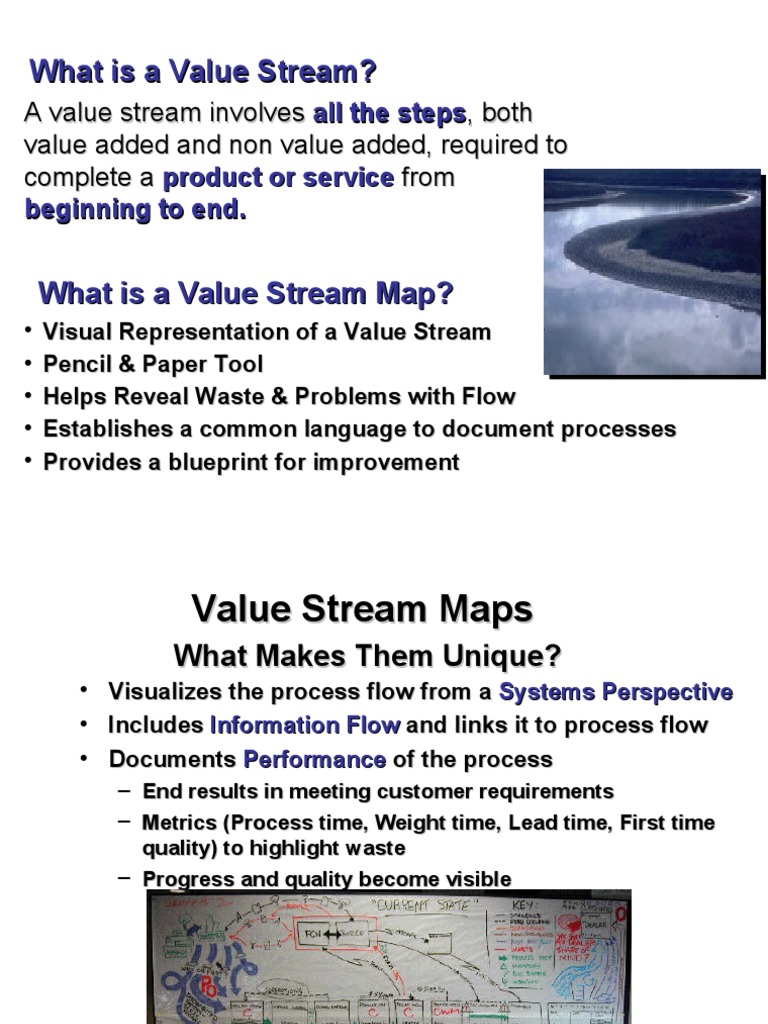 Value Stream Mapping Essentials | PDF | Cognitive Science | Business