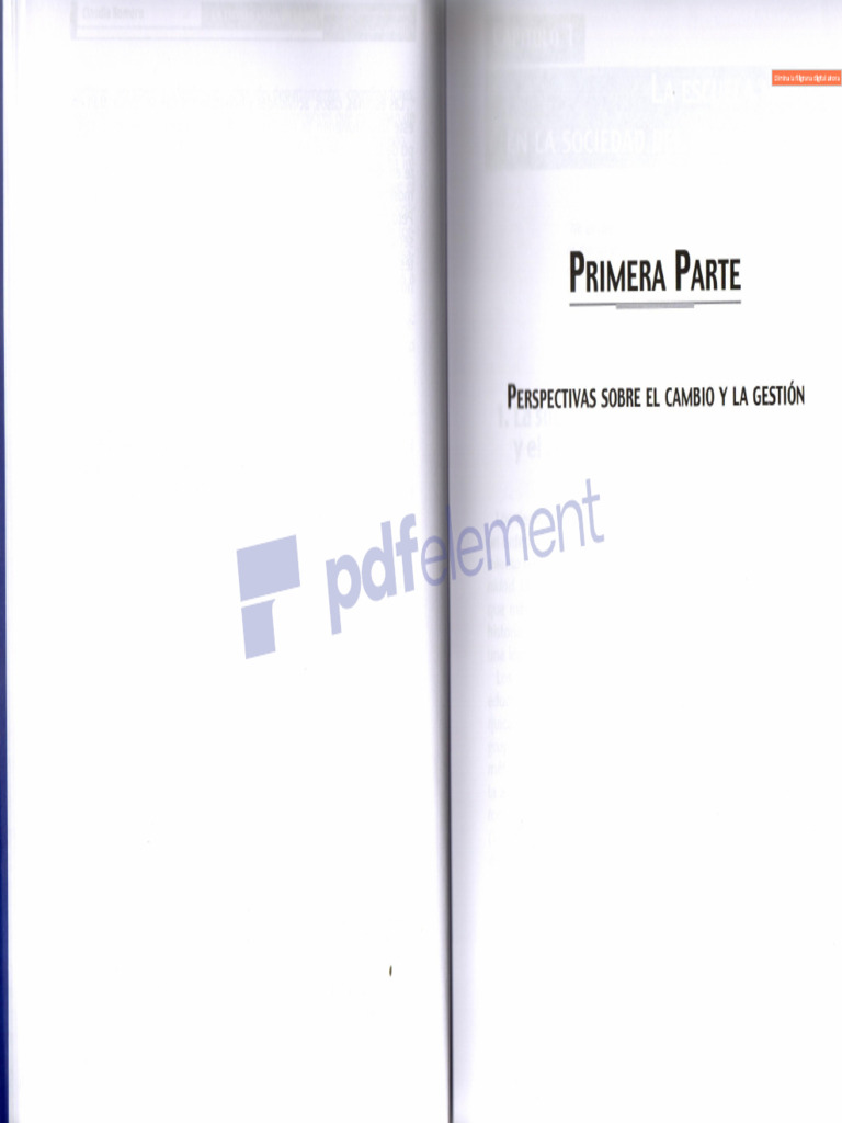 Romero. CAP 1.La Escuela Media en La Sociedad Del Conocimiento. | PDF
