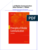 Full Ebook of Principles of Mobile Communication 4Th Edition Gordon L Stuber Online PDF All Chapter