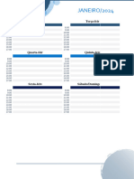 Calendário Janeiro 2024 - 01 - 10.01.2024