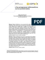 FARRÉ - Desafíos en Los Programas Informativos en La Neotelevisión