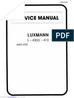 Luxman L-430 Service Manual