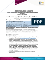 Guía de Actividades y Rúbrica de Evaluación - Unidad 8 - Paso 8 - Análisis y Discusión