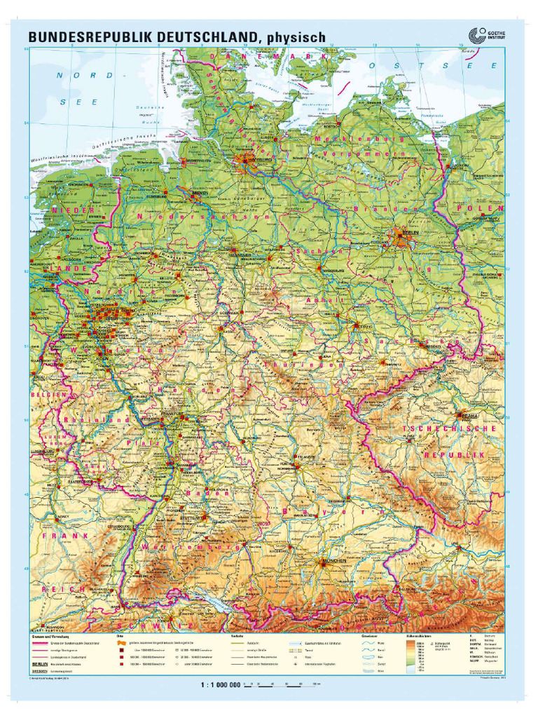  Deutschlandlandkarte 