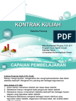 KONTRAK KULIAH Statistika Peluang