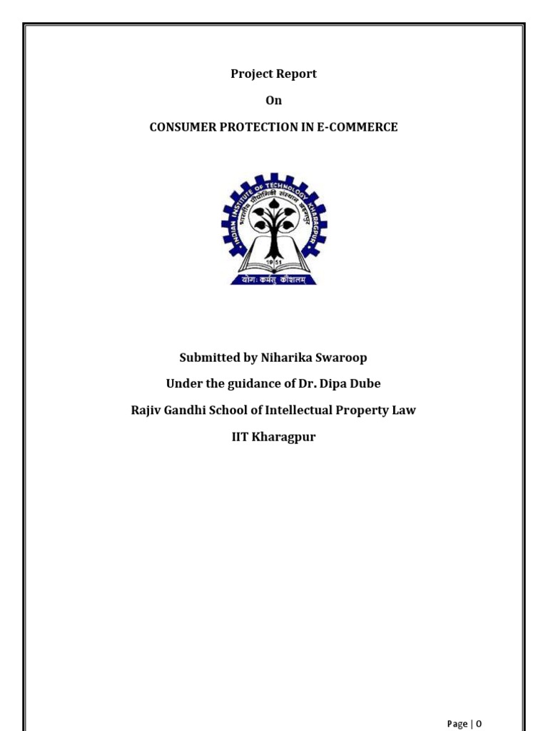 Consumer Protection in E-Commerce | PDF | Minimum Contacts | E Commerce
