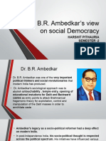 Ambedkar View On Social Democracy