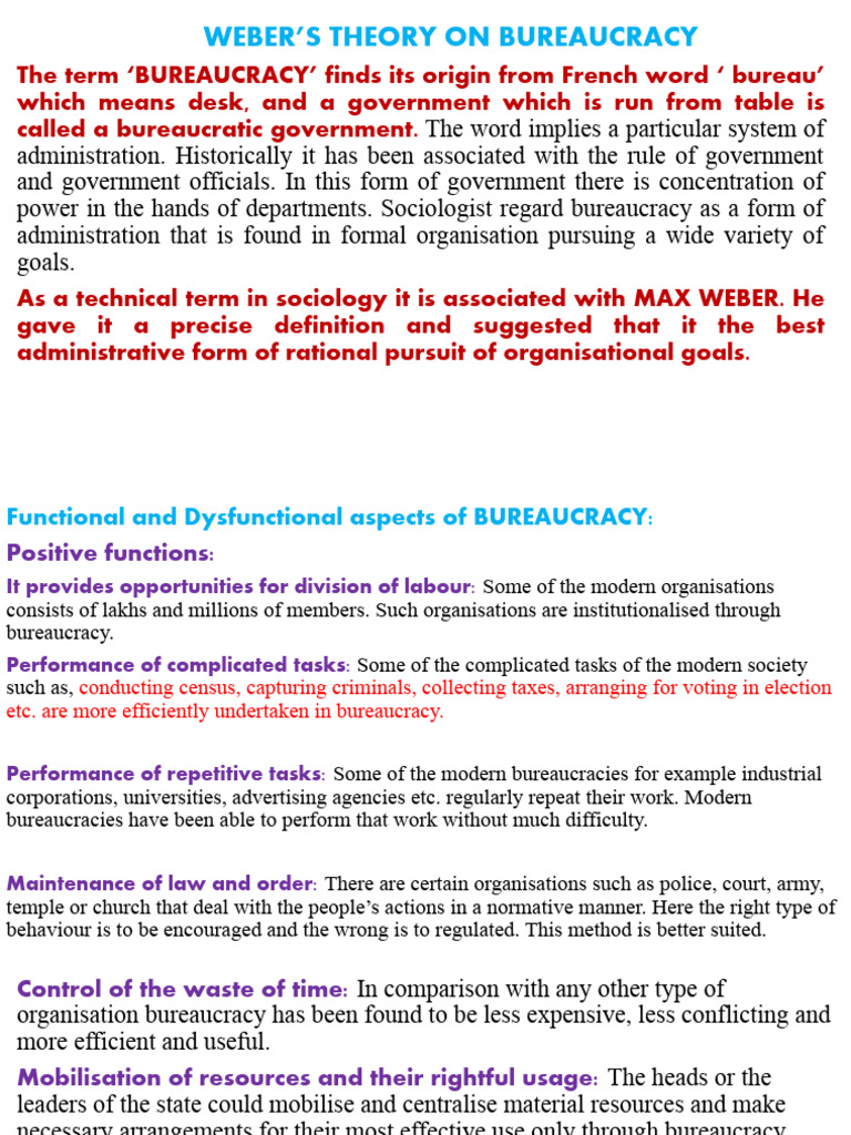 Bureaucracy | Download Free PDF | Bureaucracy | Liberal Arts Education