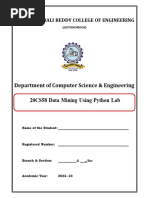 Dwdm-Lab Manual