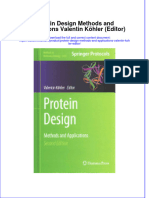 Full Ebook of Protein Design Methods and Applications Valentin Kohler Editor Online PDF All Chapter