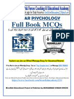 1st Year PSYCHOLOGY Full Book Solved MCQs By Bismillah Academy 0300-7980055