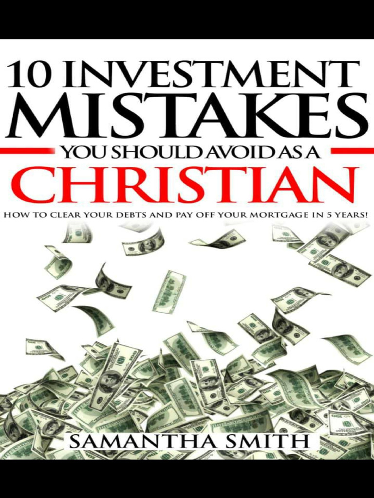 10 Investment Mistakes You Should Avoid As A Christian Samantha | PDF