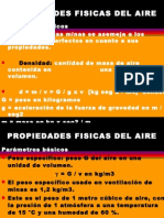 Propiedades físicas del aire