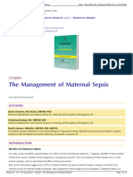 Obstetrics V15 The Puerperium Chapter The Management of Maternal Sepsis 1713924827