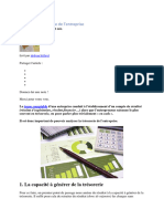 Analyser La Trésorerie de L