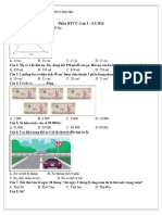 Phiếu BTVN - Lớp 3 - 8.5.2024