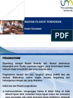 10 - Mazhab Filsafat Pendidikan